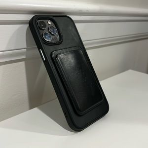 Leather apple wallet MagSafe new